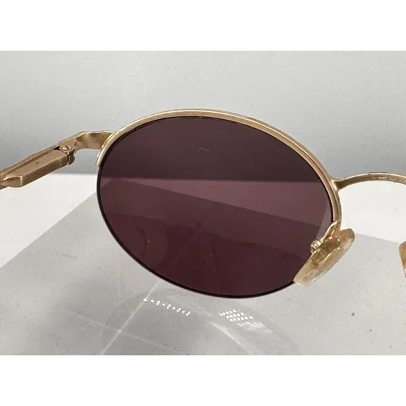 Laura Ashley Vintage Samantha Gold Tone Oval Eyeglasses  50-19-135 (M) - Picture 11 of 14